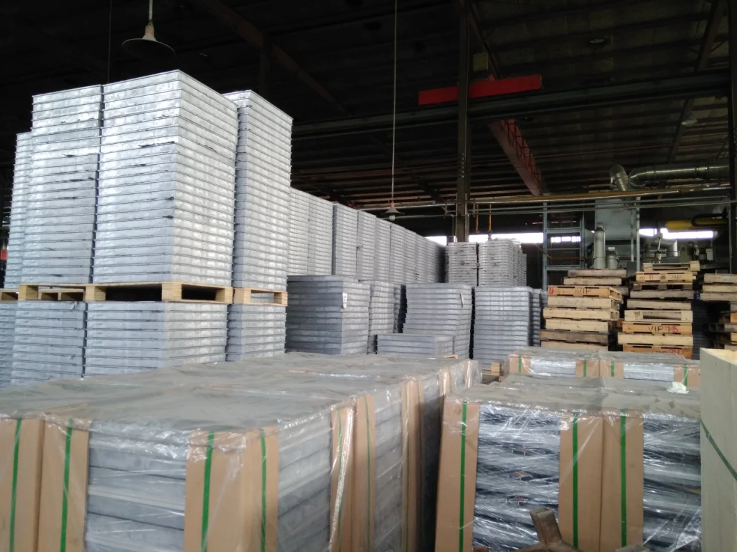 Solid Aluminum Access Flooring Data Center Clear Room Antistatic PVC Finish