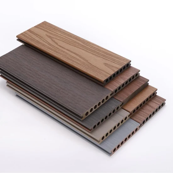 Hergestellt in China, synthetischer Holzboden, WPC-Terrassendielen, künstlicher Holzboden