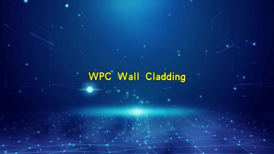 Koextrudiertes WPC-Wandpaneel für den Außenbereich mit hoher Qualität (HLC04)