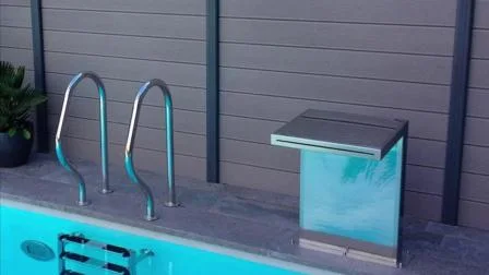 Wasserdichter, privater, einfach zu installierender WPC-Zaun aus Verbundkunststoff und Holz für den Außenbereich